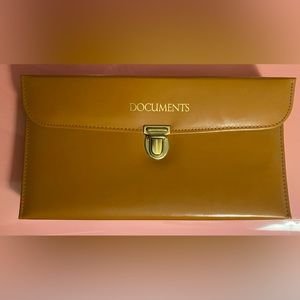 A&M Leatherlines Vintage Personal Portfolio Document Organizer Unused